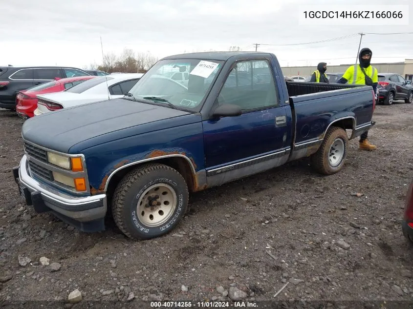 1989 Chevrolet Gmt-400 C1500 VIN: 1GCDC14H6KZ166066 Lot: 40714255