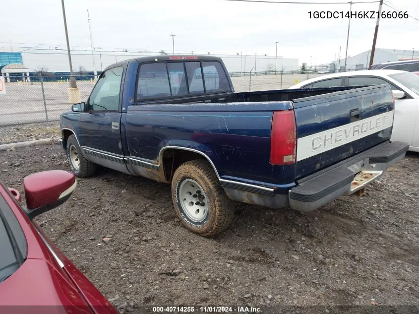 1989 Chevrolet Gmt-400 C1500 VIN: 1GCDC14H6KZ166066 Lot: 40714255