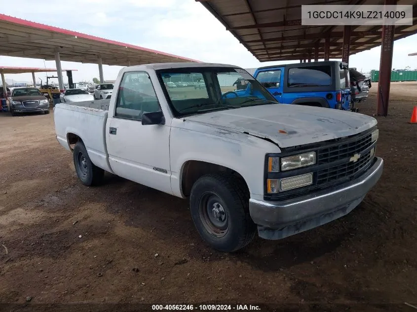 1990 Chevrolet Gmt-400 C1500 VIN: 1GCDC14K9LZ214009 Lot: 40562246