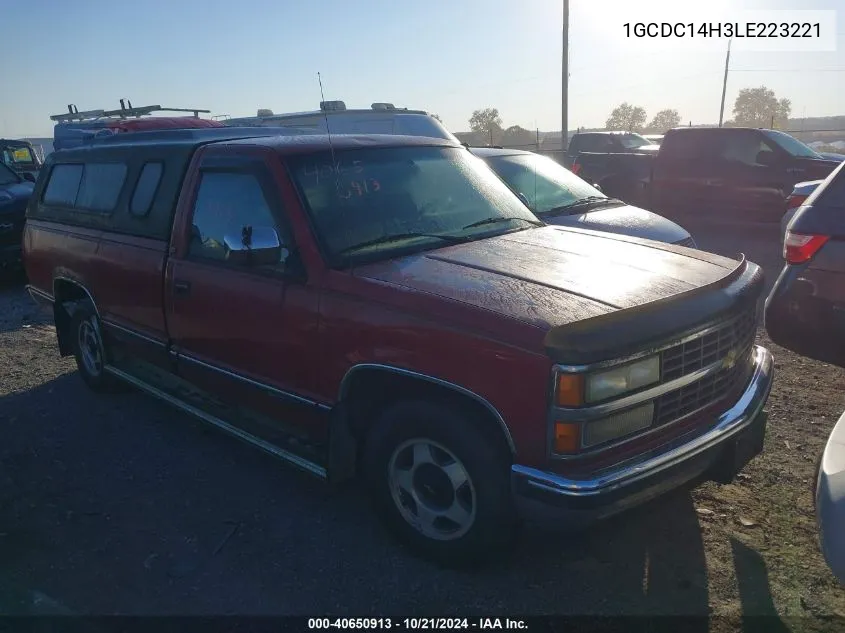 1990 Chevrolet Gmt-400 C1500 VIN: 1GCDC14H3LE223221 Lot: 40650913