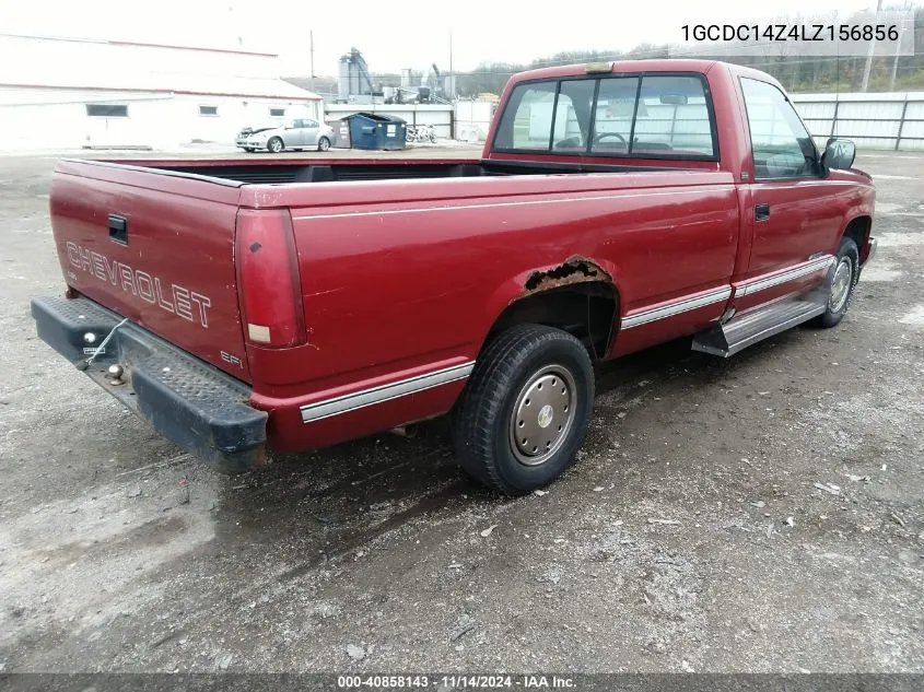 1990 Chevrolet Gmt-400 C1500 VIN: 1GCDC14Z4LZ156856 Lot: 40858143