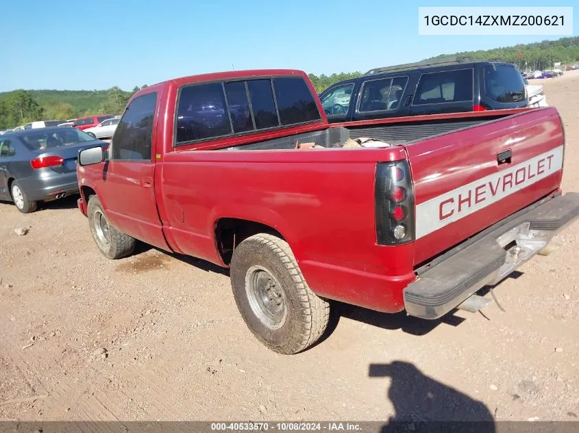 1991 Chevrolet Gmt-400 C1500 VIN: 1GCDC14ZXMZ200621 Lot: 40533570