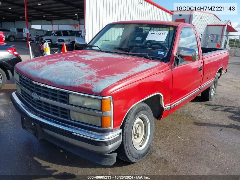 1GCDC14H7MZ221143 1991 Chevrolet Gmt-400 C1500