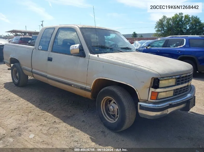 1992 Chevrolet Gmt-400 C1500 VIN: 2GCEC19K6N1268442 Lot: 40035755