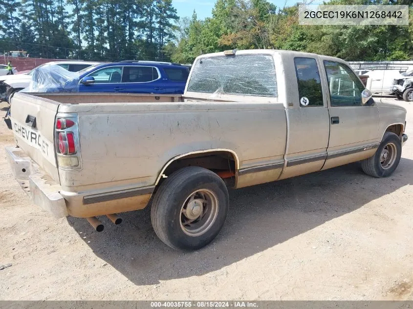 1992 Chevrolet Gmt-400 C1500 VIN: 2GCEC19K6N1268442 Lot: 40035755