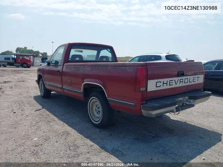 1992 Chevrolet Gmt-400 C1500 VIN: 1GCEC14Z3NE130988 Lot: 40157590