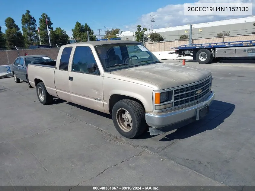 1992 Chevrolet Gmt-400 C1500 VIN: 2GCEC19H4N1152130 Lot: 40351867