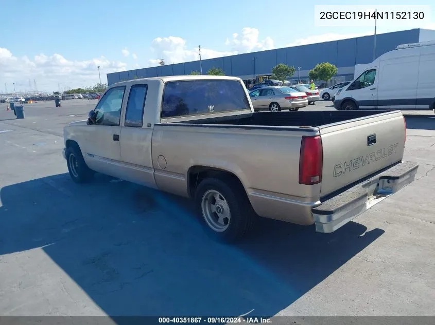 2GCEC19H4N1152130 1992 Chevrolet Gmt-400 C1500