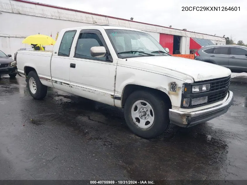 1992 Chevrolet Gmt-400 C2500 VIN: 2GCFC29KXN1264601 Lot: 40755959