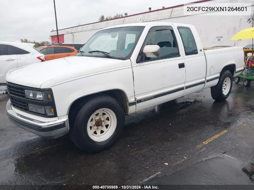 1992 Chevrolet Gmt-400 C2500 VIN: 2GCFC29KXN1264601 Lot: 40755959