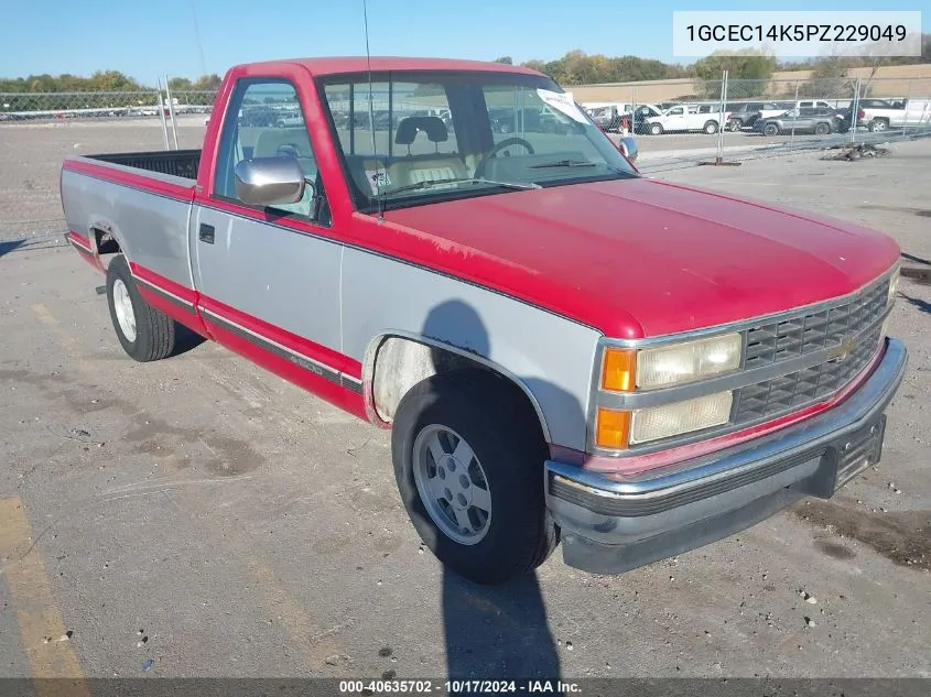 1993 Chevrolet Gmt-400 C1500 VIN: 1GCEC14K5PZ229049 Lot: 40635702