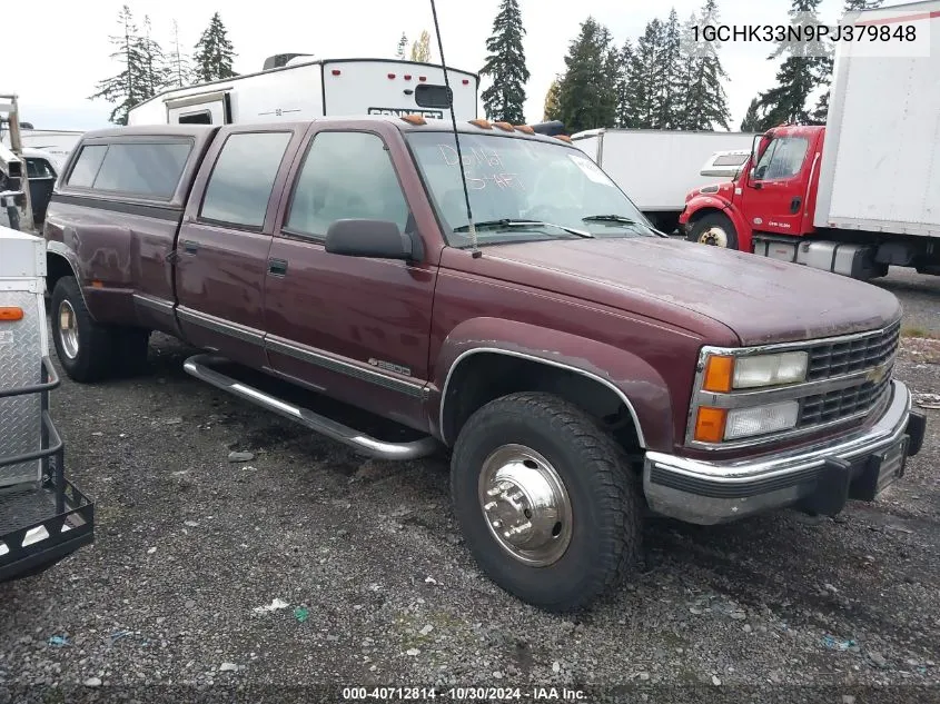 1993 Chevrolet Gmt-400 K3500 VIN: 1GCHK33N9PJ379848 Lot: 40712814