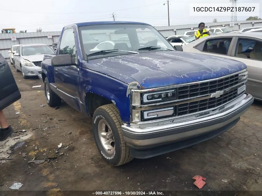 1993 Chevrolet Gmt-400 C1500 VIN: 1GCDC14Z9PZ187607 Lot: 40727596