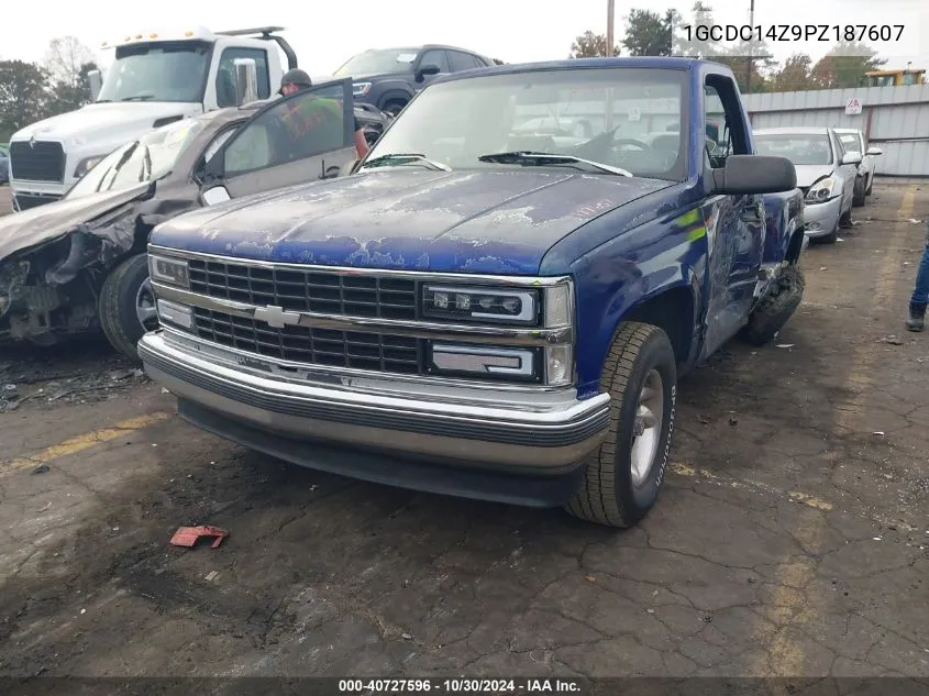 1993 Chevrolet Gmt-400 C1500 VIN: 1GCDC14Z9PZ187607 Lot: 40727596