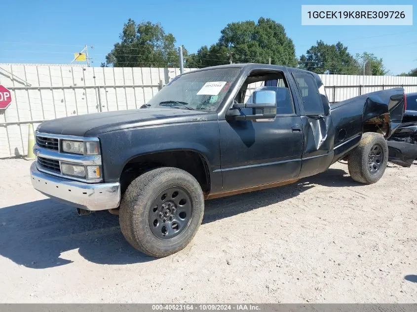 1994 Chevrolet Gmt-400 K1500 VIN: 1GCEK19K8RE309726 Lot: 40523164