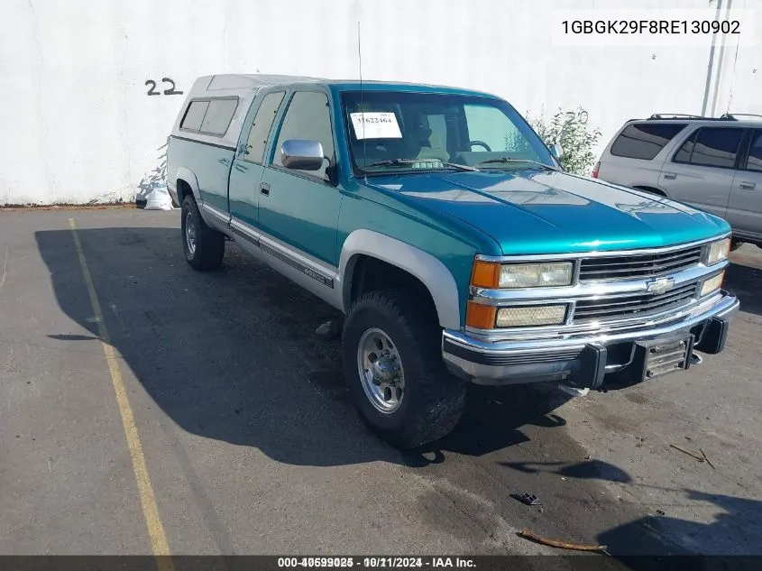 1994 Chevrolet Gmt-400 K2500 VIN: 1GBGK29F8RE130902 Lot: 40599025