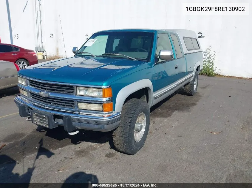 1994 Chevrolet Gmt-400 K2500 VIN: 1GBGK29F8RE130902 Lot: 40599025