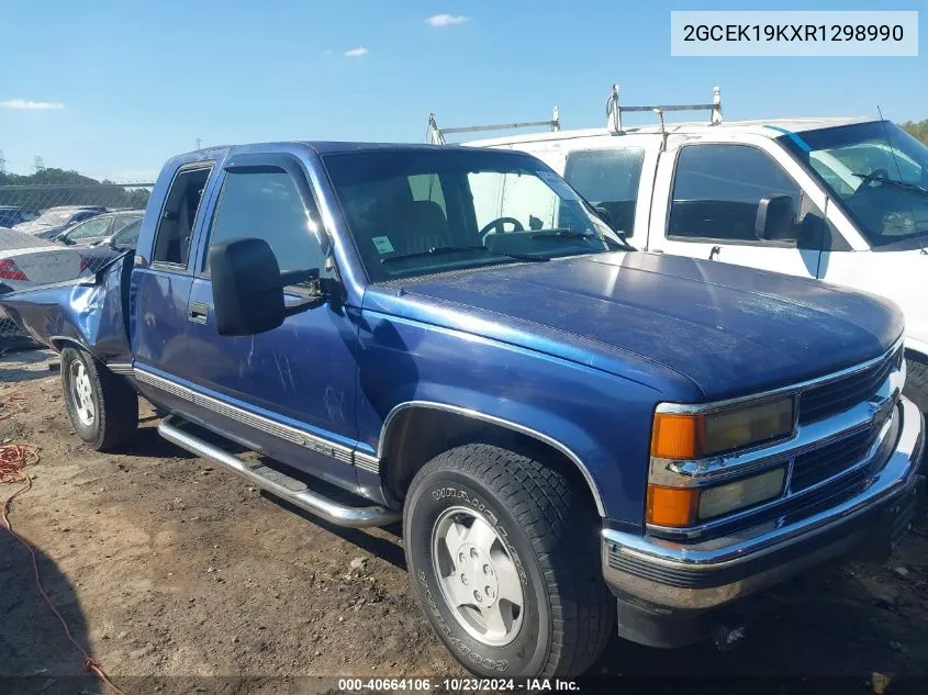 1994 Chevrolet Gmt-400 K1500 VIN: 2GCEK19KXR1298990 Lot: 40664106