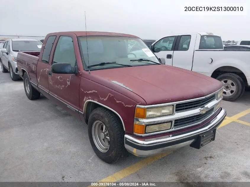 1995 Chevrolet Gmt-400 C1500 VIN: 2GCEC19K2S1300010 Lot: 39376104