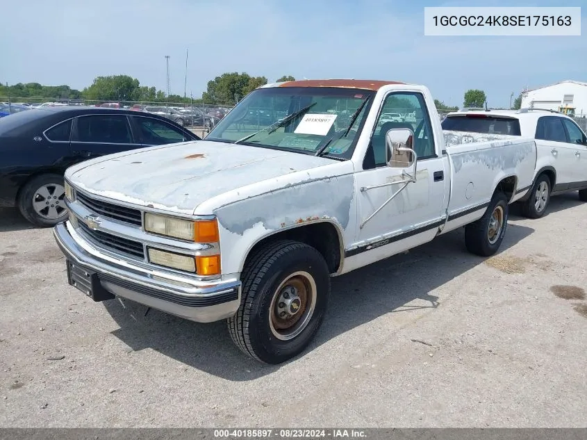 1995 Chevrolet Gmt-400 C2500 VIN: 1GCGC24K8SE175163 Lot: 40185897