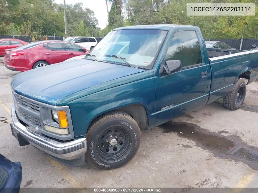 1995 Chevrolet Gmt-400 C1500 VIN: 1GCEC14Z6SZ203114 Lot: 40348963