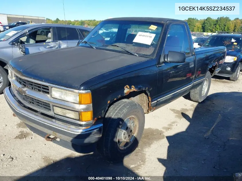 1995 Chevrolet Gmt-400 K1500 VIN: 1GCEK14K5SZ234537 Lot: 40401098