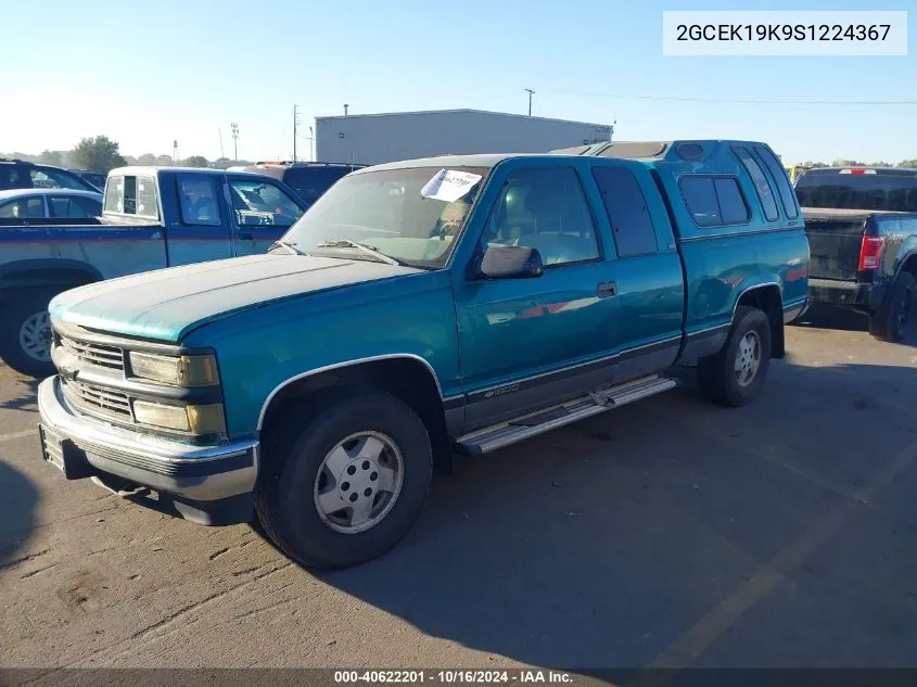 1995 Chevrolet Gmt-400 K1500 VIN: 2GCEK19K9S1224367 Lot: 40622201