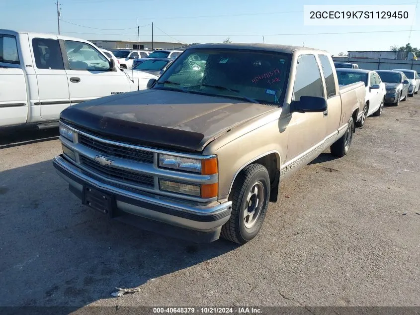 1995 Chevrolet Gmt-400 C1500 VIN: 2GCEC19K7S1129450 Lot: 40648379