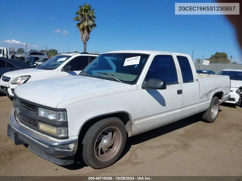 1995 Chevrolet Gmt-400 C1500 VIN: 2GCEC19K5S1230857 Lot: 40719286