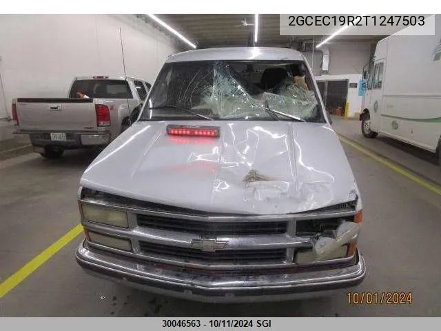 1996 Chevrolet Gmt-400 C1500 VIN: 2GCEC19R2T1247503 Lot: 30046563