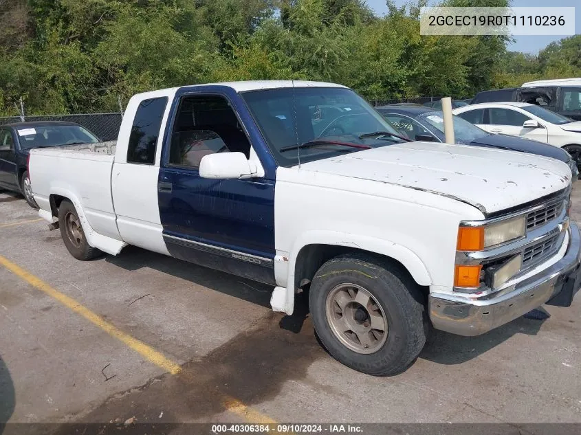 1996 Chevrolet Gmt-400 C1500 VIN: 2GCEC19R0T1110236 Lot: 40306384