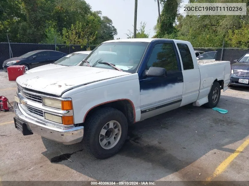 1996 Chevrolet Gmt-400 C1500 VIN: 2GCEC19R0T1110236 Lot: 40306384