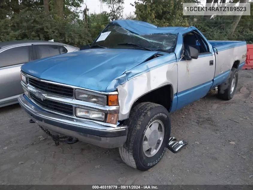 1996 Chevrolet Gmt-400 K1500 VIN: 1GCEK14RATZ189523 Lot: 40319779