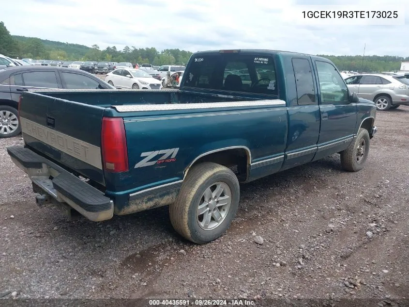 1996 Chevrolet Gmt-400 K1500 VIN: 1GCEK19R3TE173025 Lot: 40435591