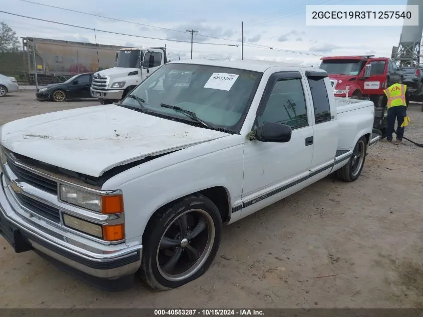 1996 Chevrolet Gmt-400 C1500 VIN: 2GCEC19R3T1257540 Lot: 40553287