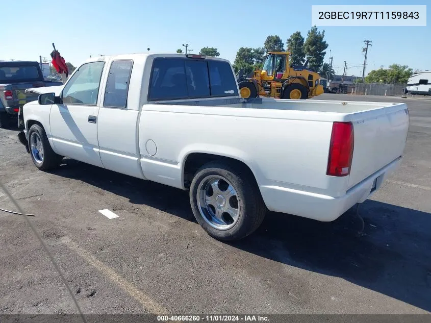 1996 Chevrolet Gmt-400 C1500 VIN: 2GBEC19R7T1159843 Lot: 40666260