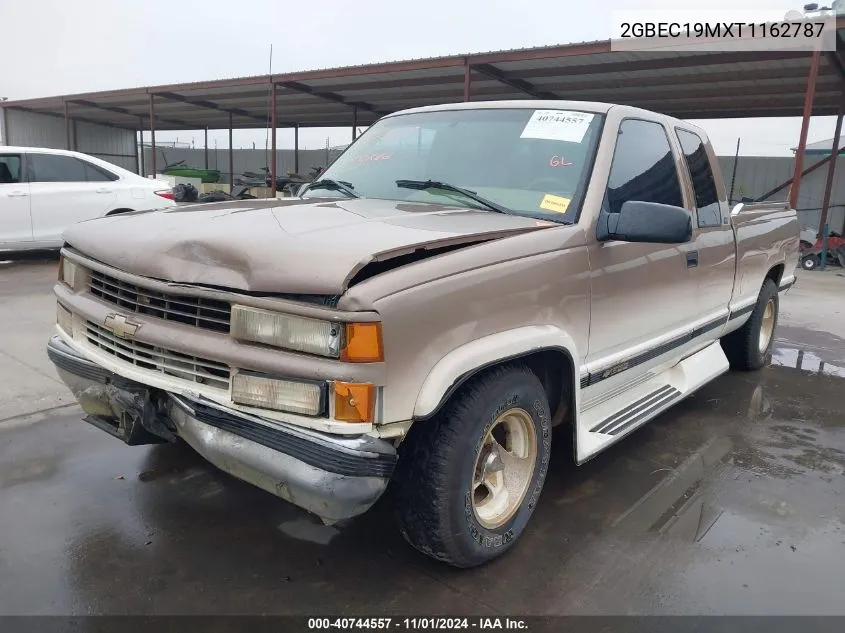 1996 Chevrolet Gmt-400 C1500 VIN: 2GBEC19MXT1162787 Lot: 40744557