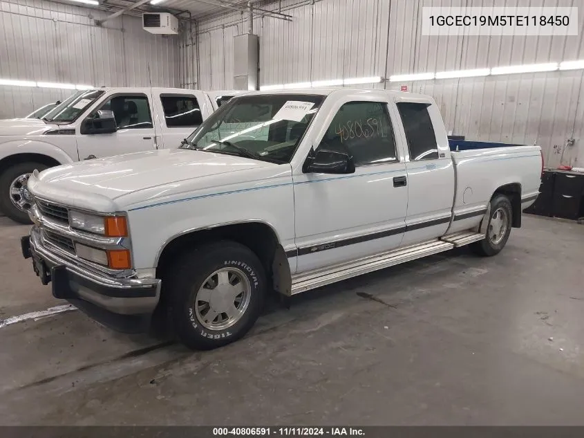 1996 Chevrolet Gmt-400 C1500 VIN: 1GCEC19M5TE118450 Lot: 40806591