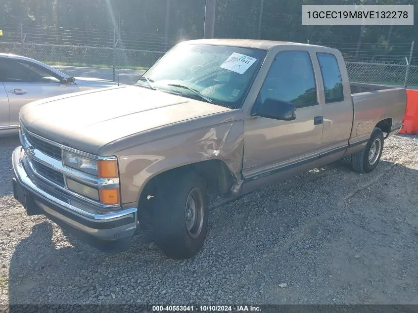 1997 Chevrolet C1500 Fleetside VIN: 1GCEC19M8VE132278 Lot: 40553041