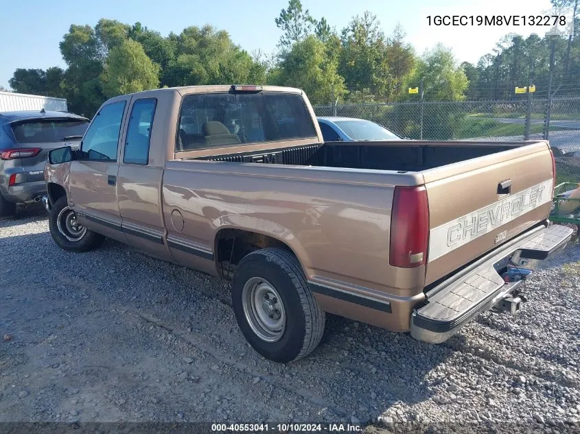 1997 Chevrolet C1500 Fleetside VIN: 1GCEC19M8VE132278 Lot: 40553041