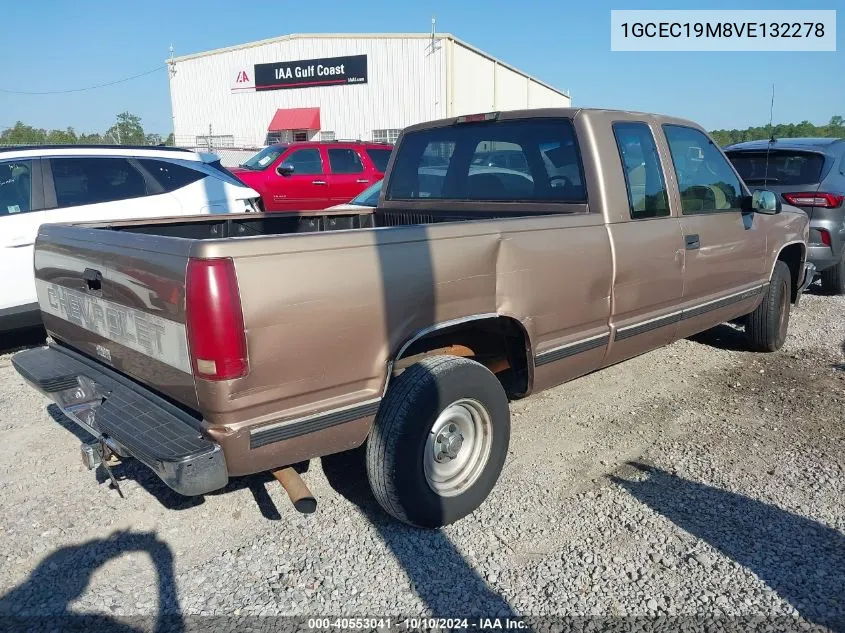 1997 Chevrolet C1500 Fleetside VIN: 1GCEC19M8VE132278 Lot: 40553041