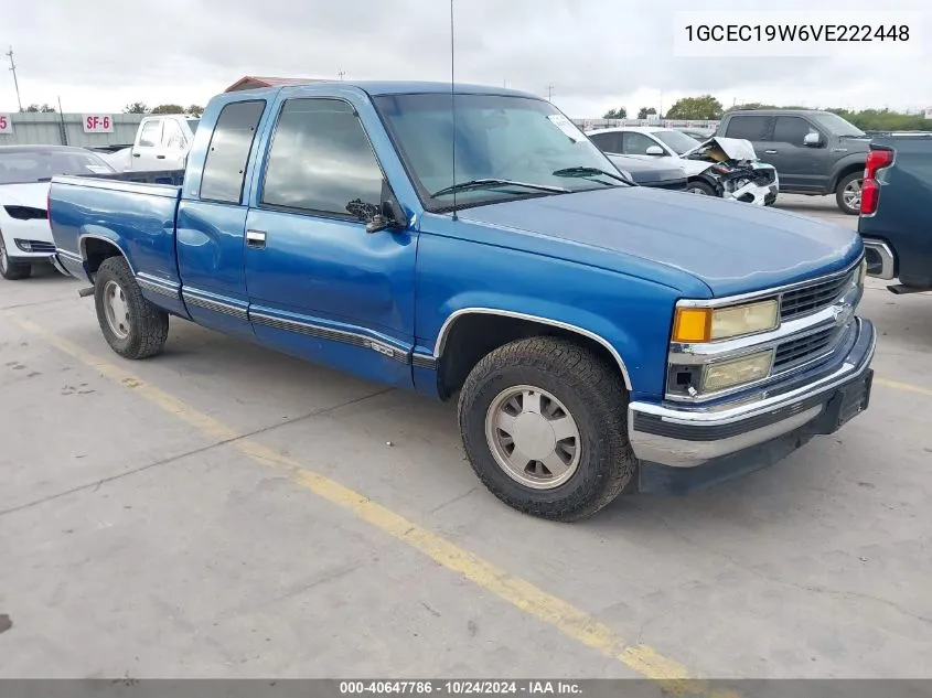 1997 Chevrolet Gmt-400 C1500 VIN: 1GCEC19W6VE222448 Lot: 40647786