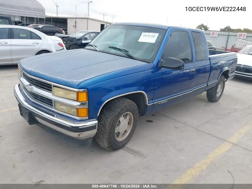 1997 Chevrolet Gmt-400 C1500 VIN: 1GCEC19W6VE222448 Lot: 40647786