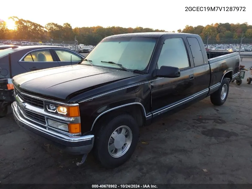 1997 Chevrolet Gmt-400 C1500 VIN: 2GCEC19M7V1287972 Lot: 40678982