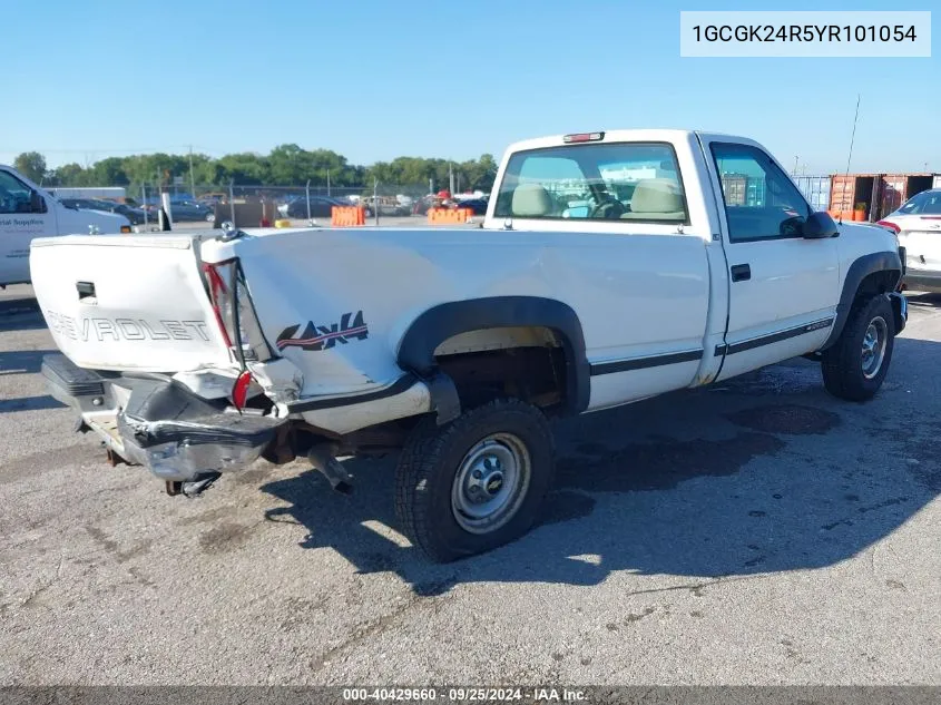 2000 Chevrolet K2500 VIN: 1GCGK24R5YR101054 Lot: 40429660