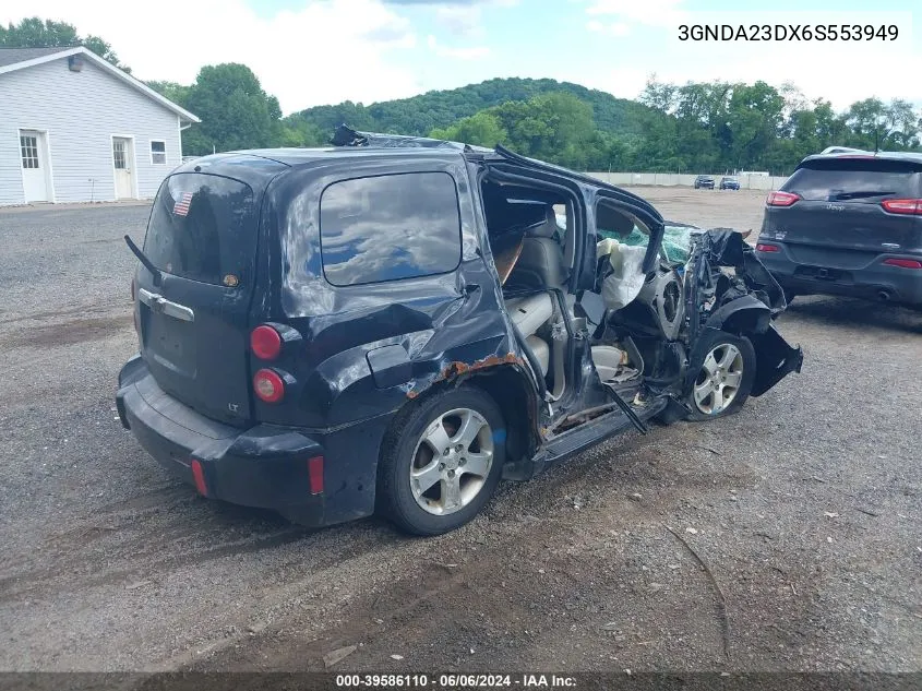 2006 Chevrolet Hhr Lt VIN: 3GNDA23DX6S553949 Lot: 39586110