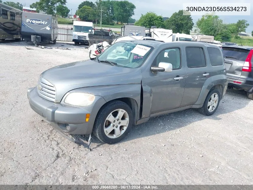 2006 Chevrolet Hhr Lt VIN: 3GNDA23D56S534273 Lot: 39668280