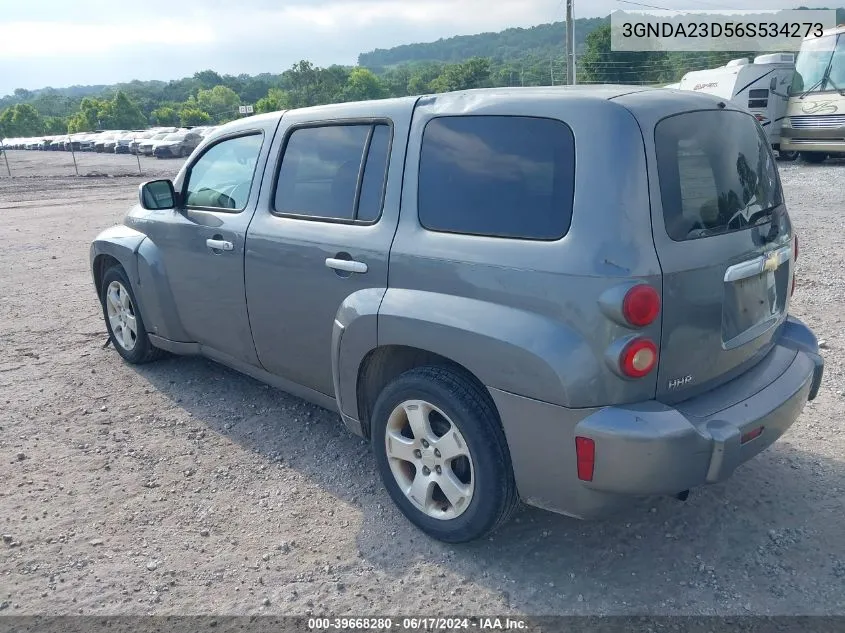 2006 Chevrolet Hhr Lt VIN: 3GNDA23D56S534273 Lot: 39668280