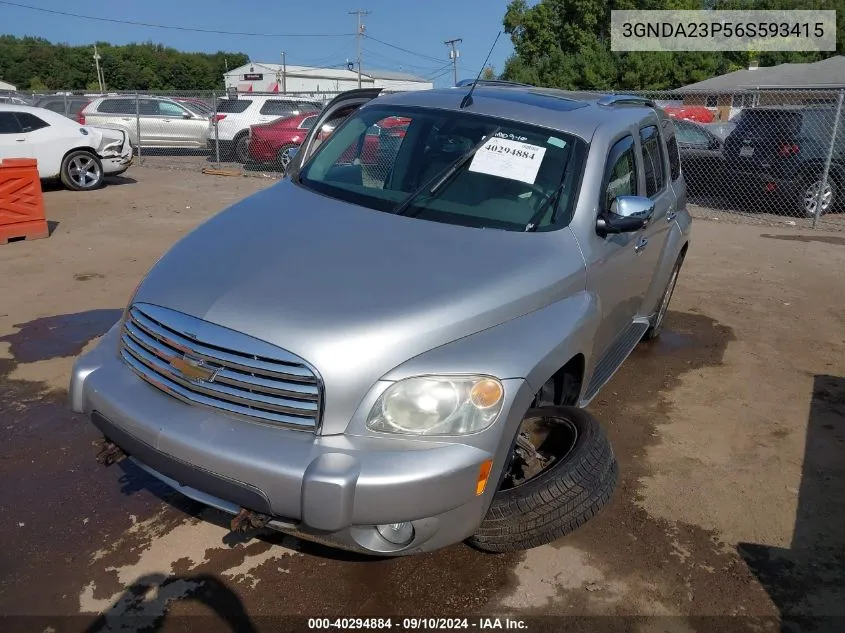 2006 Chevrolet Hhr Lt VIN: 3GNDA23P56S593415 Lot: 40294884