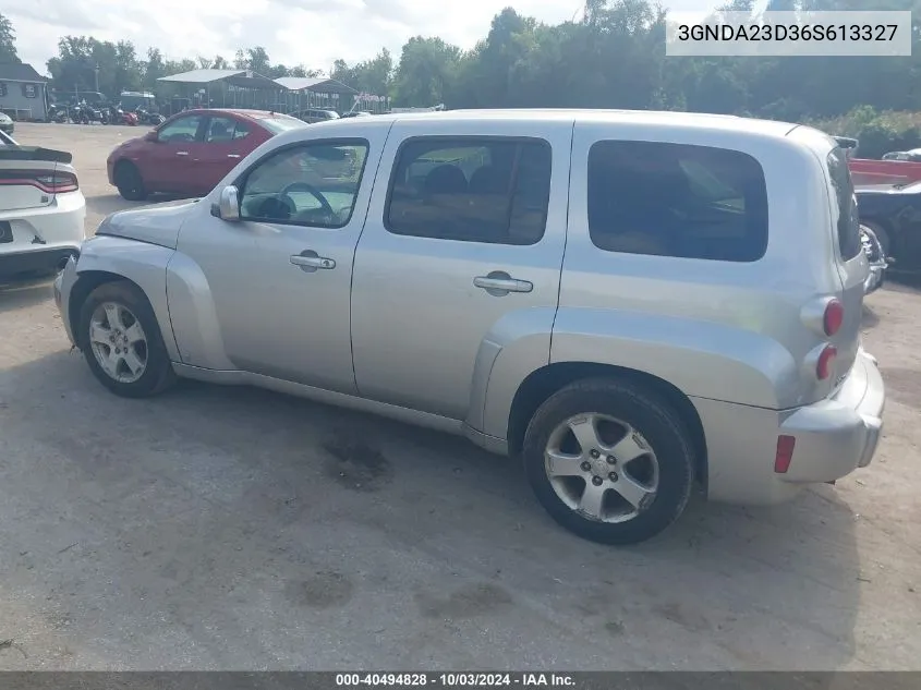 2006 Chevrolet Hhr Lt VIN: 3GNDA23D36S613327 Lot: 40494828